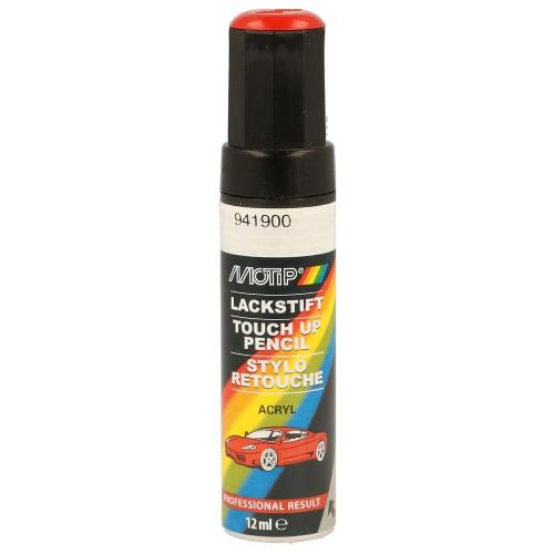 Peinture Auto Pinceau Retouche 941900 Rouge Brillant Motip Touch Up 12 Ml