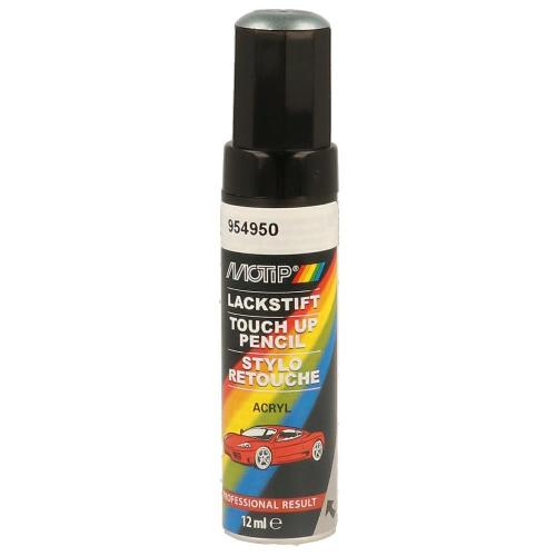 Peinture Auto Pinceau Retouche M954950 Bleu Metallise Motip Touch Up 12 Ml