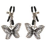 Pinces a tetons papillon