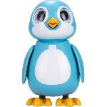 Robot Miniature - Personnage Miniature - Animal Anime Miniature Pingouin interactif bleu - SILVERLIT - RESCUE PENGUIN - 20 émotions - Pack unboxing inclus