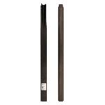 Piquet D'ancrage Pour Voile D'ombrage - Mat De Voile D'ombrage - Support De Parasol - Piquet De Parasol - Mat De Parasol Piquet pour bordures - NATURE - BORDERFIX - en polyéthylene recyclé - H58 x 3.6 x 3.8 cm