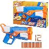 Pistolet A Boule - A Bille (puissance Inferieure A 0,07 Joule) - A Flechette En Mousse - Ventouse - Plastique NERF blaster Agility N Series. 12 fléchettes Nerf N1 uniquement pour les blasters Nerf N Series. barillet 6 fléchettes. jeux d'extér