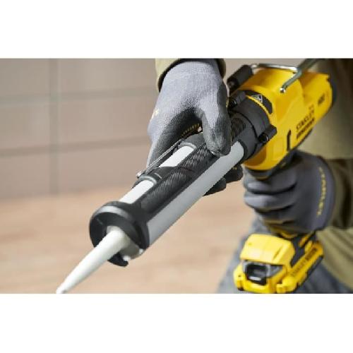 Pistolet A Colle Pistolet a Mastic - STANLEY FATMAX V20 - SFMCE600B-XJ - Lithium 18V - Sans Batterie