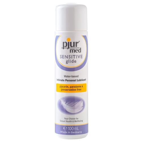 Lubrifiants Pjur avec Sensitive Glide 100ml