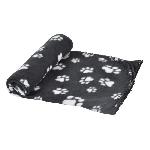 Couverture - Plaid Plaid Pattou en polyester - 100x70 cm - Noir - Pour chien