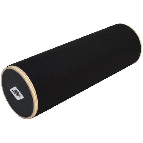 Pack Produits De Fitness Et Musculation Planche d'equilibre - Fitness - SCHILDKROT - Antiderapant - Diametre 11 cm - 73.5 x 28 cm - WOODEN BALANCE BOARD