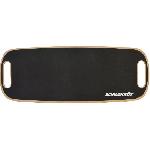 Pack Produits De Fitness Et Musculation Planche d'equilibre - Fitness - SCHILDKROT - Antiderapant - Diametre 11 cm - 73.5 x 28 cm - WOODEN BALANCE BOARD