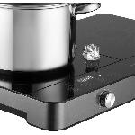 Plaque De Cuisson Posable Plaque de cuisson a induction et radiante - SENCOR - SCP 4001BK - 3400 W - 2 foyers - Noir