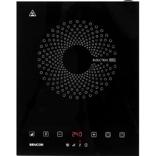 Plaque De Cuisson Posable Plaque de cuisson a induction - SENCOR - SCP 3601GY - 2000 W - 1 foyer - Noir