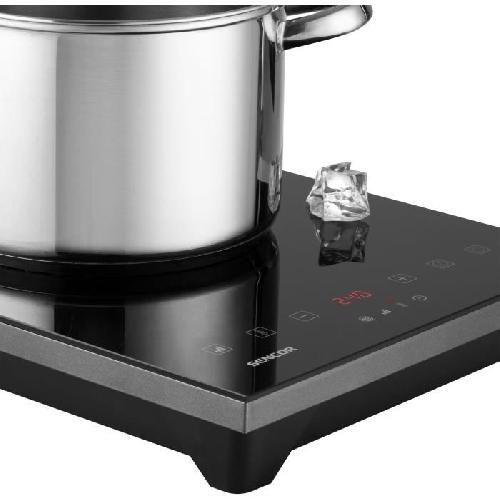 Plaque De Cuisson Posable Plaque de cuisson a induction - SENCOR - SCP 3601GY - 2000 W - 1 foyer - Noir