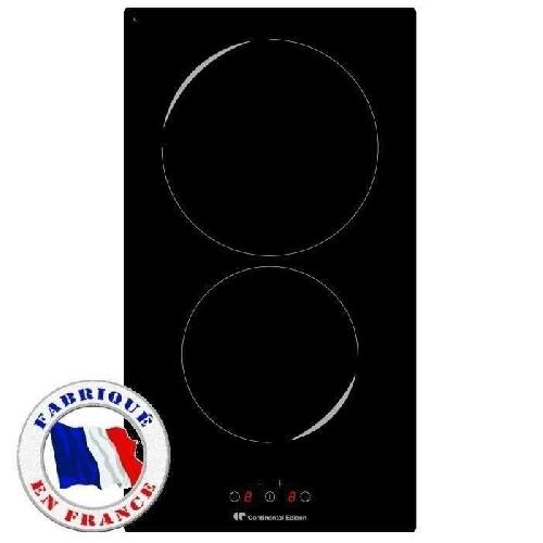 Table - Plaque De Cuisson - Induction Plaque de cuisson induction CONTINENTAL EDISON 2 foyers L29 x P52 cm CETI2FR
