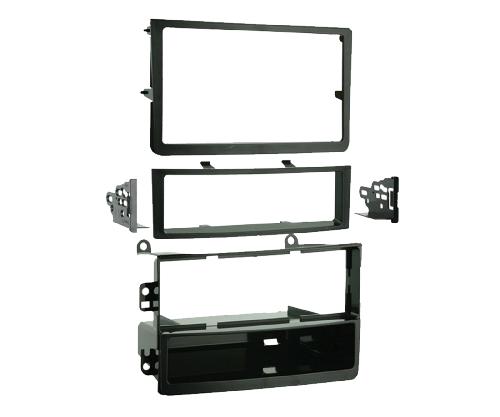 Facade autoradio Nissan Plaque de support 2Din avec rangement Nissan 350Z 2006-2009