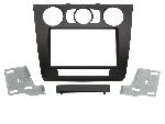 Facade autoradio BMW Plaque de support 2Din BMW Serie 1 2007-2013 avec climatisation manuelle