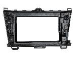 Facade autoradio Mazda Plaque de support 2Din Mazda 6 -GH- 2008-2013 argent noir