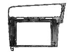 Facade autoradio VW Plaque de support autoradio 10 VW Golf VII-AU- 2012-2020 silver LHD