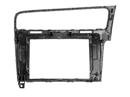 Facade autoradio VW Plaque de support autoradio 10 VW Golf VII-AU- 2012-2020 silver LHD