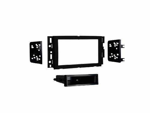 Facade autoradio Isuzu Plaque de support autoradio 2Din avec compartiment pour divers vehicules GM Suzuki