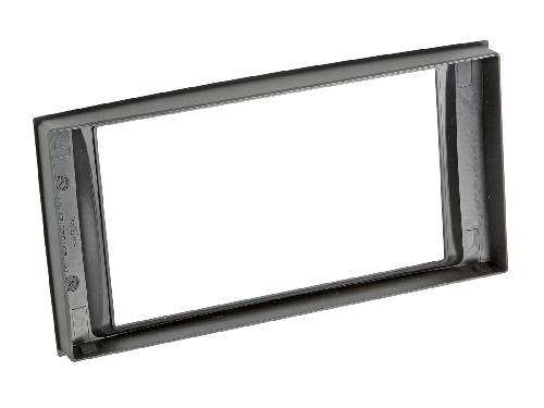 Facade autoradio VW Plaque de support autoradio 2Din avec compartiment pour VW T5-7H- Touareg-7L-