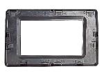Facade autoradio Opel Plaque de support autoradio 2Din avec rangement pour Opel Movano Renault Master