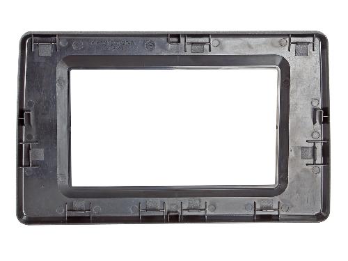 Facade autoradio Opel Plaque de support autoradio 2Din avec rangement pour Opel Movano Renault Master