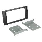 Plaque de support autoradio 2Din noire pour VW T5 2003-2015 Touareg 2003-2010 Plaque de support autoradio 2Din noire pour VW T5 2003-2015 Touareg 2003-2010