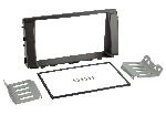 Facade autoradio Kia Plaque de support Autoradio 2Din pour Kia Rio -YB- 2017-2023 noir