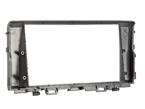 Facade autoradio Kia Plaque de support Autoradio 2Din pour Kia Rio -YB- 2017-2023 noir