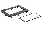 Facade autoradio Suzuki Plaque de support autoradio 2Din Suzuki Ignis 2017-2022 noir mat