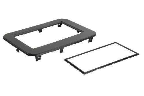 Facade autoradio Suzuki Plaque de support autoradio 2Din Suzuki Ignis 2017-2022 noir mat