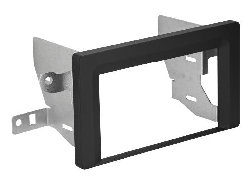 Facade autoradio Toyota Plaque de support autoradio 2Din Toyota Aygo X 04 2022-2023 noir mat