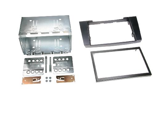 Facade autoradio Mercedes Plaque support autoradio 2Din pour Mercedes CLS-C219- Classe E-W211-