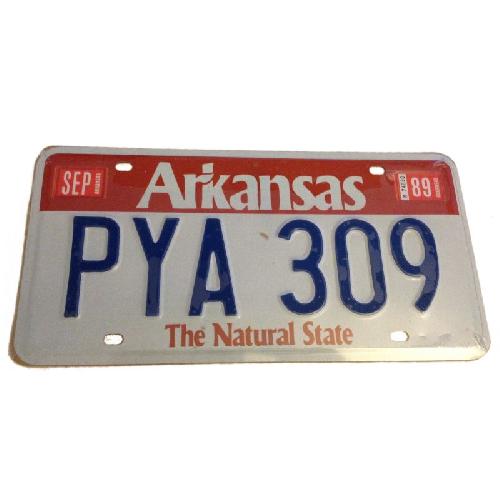 Plaque USA Arkansas PYA309 - Metal Collection