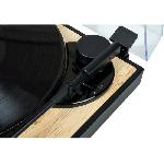 Platine Vinyle - Tourne-disque Platine tourne-disques - THOMSON TT300 - Tete de lecture Audio-Technica AT3600L - Bois et noir
