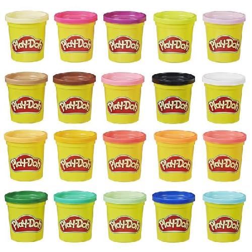 Jeu De Pate A Modeler Play-Doh 20 Pots Pâte a modeler. Super couleurs. 84 g chacun