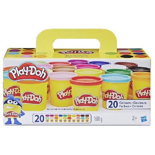 Jeu De Pate A Modeler Play-Doh 20 Pots Pâte a modeler. Super couleurs. 84 g chacun