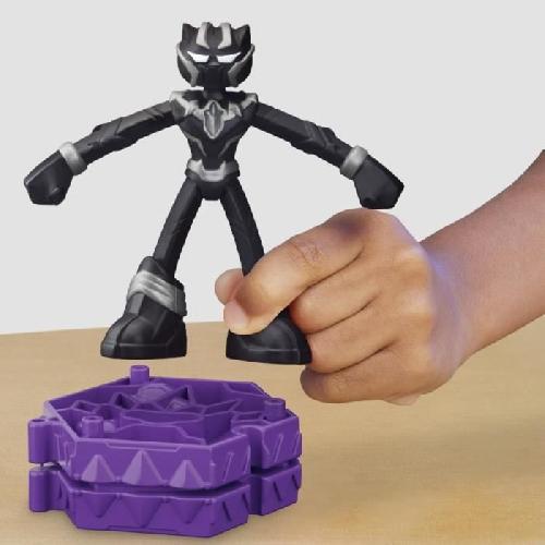 Jeu De Pate A Modeler Play-Doh Black Panther. Griffes tranchantes avec figurine flexible et pâte a modeler. des 4 ans. Marvel