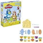 Play-Doh Bluey se deguise. Coffret avec 11 pots de pate a modeler Bluey et a sa soeur Bingo. des 3 ans