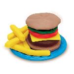 Jeu De Pate A Modeler Play-Doh Burger Party. Set pâtes a modeler Playdoh Kitchen. Accessoires pour créer des hamburgers et hot-dogs. Des 3 ans