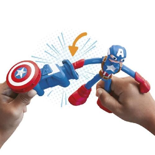 Jeu De Pate A Modeler Play-Doh Captain America. coffret Bouclier tamponneur avec figurine flexible. accessoires et pâte a modeler. des 4 ans. Marvel