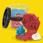 Jeu De Pate A Modeler Play-Doh Captain America. coffret Bouclier tamponneur avec figurine flexible. accessoires et pâte a modeler. des 4 ans. Marvel