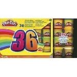 Play-Doh Coffret de 36 pots de 84 g de Pate a modeler. Couleurs Multiples. Des 24 mois