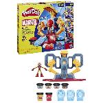 Jeu De Pate A Modeler Play-Doh Iron Man Fabrique d'armures. coffret avec figurine Iron Man et pâte a modeler. des 4 ans. Marvel