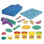 Jeu De Pate A Modeler PLAY-DOH Kit du petit chef cuisinier. pâte a modeler. 14 accessoires de cuisine. jouets préscolaires. Playdoh Kitchens