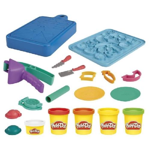 Jeu De Pate A Modeler PLAY-DOH Kit du petit chef cuisinier. pâte a modeler. 14 accessoires de cuisine. jouets préscolaires. Playdoh Kitchens