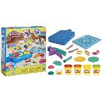 Jeu De Pate A Modeler PLAY-DOH Kit du petit chef cuisinier. pâte a modeler. 14 accessoires de cuisine. jouets préscolaires. Playdoh Kitchens