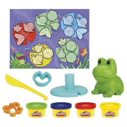 Jeu De Pate A Modeler Play-Doh La grenouille des couleurs. Pâte a modeler. Jouet créatif pour enfant de 3 ans et plus