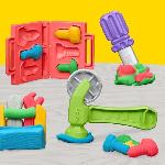 Jeu De Pate A Modeler Play-Doh Mon petit bricoleur. coffret avec pâte a modeler