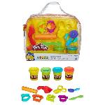 Play-Doh Mon Premier Kit avec 4 Pots - Kit de pate a modeler - Pour Enfant des 3 ans