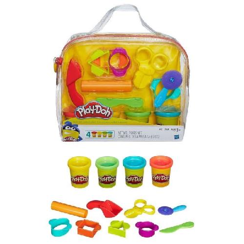 Jeu De Pate A Modeler Play-Doh Mon Premier Kit avec 4 Pots - Kit de pâte a modeler - Pour Enfant des 3 ans