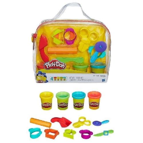 Jeu De Pate A Modeler Play-Doh Mon Premier Kit avec 4 Pots - Kit de pâte a modeler - Pour Enfant des 3 ans